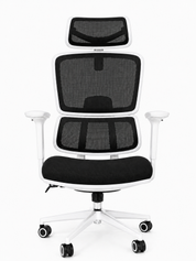 برونو كرسي مكتب  طبي مودرن شبك متحرك فريم ابيض